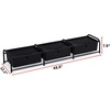 image:imageSuprima Underbed Storage  Lidded 3 Section  BlackBlack