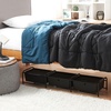 image:imageSuprima Underbed Storage  Lidded 3 Section  BlackBlack