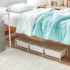 image:imageSuprima Underbed Storage  Lidded 3 Section  BlackWhite