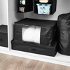image:imageTUSK Jumbo Storage with Clear View 4Pack  Black