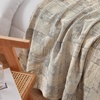 image:imageTerra  Pais  Marooned Earth Throw Blanket  Marron