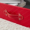 image:imageTexture Brand  Rolling Under Bed Storage Drawer  Burgundy