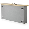 image:imageTexture Brand  Rolling Under Bed Storage Drawer  Driftwood Brown