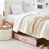 image:imageTexture Brand  Rolling Under Bed Storage Drawer  Heavenly Pink