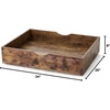 image:imageThe Storage MAX  Underbed Wooden Organizer with Wheels  Warm Wood