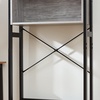 image:imageYak About It Dorm Hutch  Over the Fridge Organizer  WhiteGray Walnut