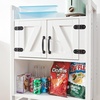 image:imageYak About It Dorm Hutch  Over the Fridge Organizer  WhiteWhite