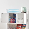 image:imageYak About It Dorm Hutch  Over the Fridge Organizer  WhiteWhite