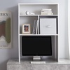 image:imageYak About It Extra Depth Cube Dorm Desk Bookshelf  White