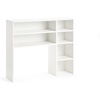 image:imageYak About It Extra Shelves Dorm Desk Bookshelf  White