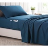 image:imageByourbed BYB Bedside Pocket Twin XL Sheet Set  Supersoft Nightfall Navy