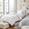 image:imageByourbed HGOOSE  Premium 80 Hungarian Goose Down Twin Oversized Comforter  Experience Coma Worthy Sleep with High Quality Bedding