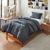 image:imageByourbed Natural Loft Twin XL Comforter Set  Faded Black