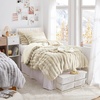 image:imageChunky Bunny Peak of Cozy Twin XL Oversized Comforter Beige  Experience Coma Worthy Sleep with Plush Faux Fur Extra Large BeddingTwin XL