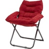 image:imageCollege Club Dorm Chair  Plush amp Extra Tall  Crimson