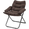 image:imageCollege Club Dorm Chair  Plush amp Extra Tall  Dark Brown