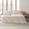 image:imageDark Sky Reserve  Bamlin Twin XL Sheet Set  Portugal Made  Creamy Beige  Experience Coma Worthy Sleep with High Quality BeddingKing
