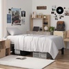image:imageDark Sky Reserve  Bamlin Twin XL Sheet Set  Portugal Made  Glacier Gray  Experience Coma Worthy Sleep with High Quality BeddingTwin XL