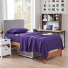 image:imageDormCo Bedside Pocket Twin XL Sheet Set  Supersoft Purple Reign