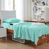 image:imageDormCo Bedside Pocket Twin XL Sheet Set  Supersoft Yucca