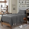 image:imageDormCo Microfiber Twin XL Bedding Sheet Set  Pewter