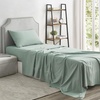 image:imageDormCo Supersoft Microfiber Twin XL Bedding Sheet Set  Iceberg Green  Experience Coma Worthy Sleep with Ultra Soft Bedding