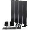 image:imageDormCo Suprima Ultimate Height Black Bed Risers  Carbon Steel