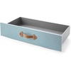 image:imageDormCo Texture Brand  Rolling Under Bed Storage Drawer  Smokey Lavender Ostrich