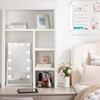 image:imageDormCo Yak About It Extra Tall Thick  Desk Bookshelf Hutch  White
