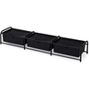 image:imageSuprima Underbed Storage  Lidded 3 Section  BlackBlack