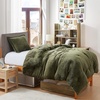 image:imageThicker Than Thick Coma Inducer Twin XL Oversized Comforter Set Winter Moss  Plush Filling Experience Coma Worthy Sleep with Cozy Thick Extra Large BeddingTwin XL