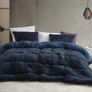 image:imageAre You Kidding Bare Coma Inducer King Oversized Comforter Nightfall Navy  Experience Coma Worthy Sleep with Fluffy Shaggy Plush Extra Large BeddingAlaskan King