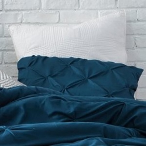 image:imageByourbed Orchid Petal Pin Tuck Standard Sham 2PackNightfall Navy