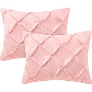 image:imageByourbed Orchid Petal Pin Tuck Standard Sham 2PackRose Quartz