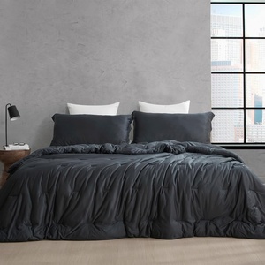 image:imageCool as The Other Side of The Pillow Coma Inducer Twin XL Comforter Set  Black Experience Coma Worthy Sleep with Silky Cooling Extra Large BeddingAlaskan King
