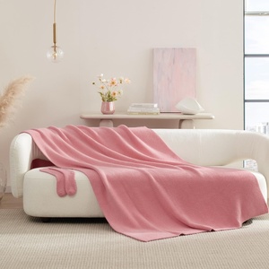 image:imageCozy Potato Blanket with Socks  Beauty Pink
