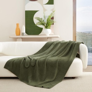 image:imageCozy Potato Blanket with Socks  Winter Moss