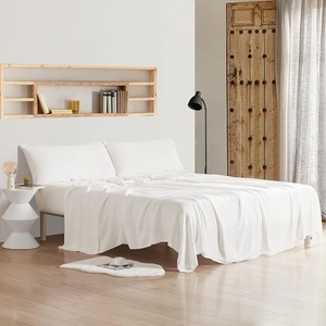 image:imageDark Sky Reserve  Bamlin Twin XL Sheet Set  Portugal Made  Pure White  Experience Coma Worthy Sleep with High Quality BeddingQueen
