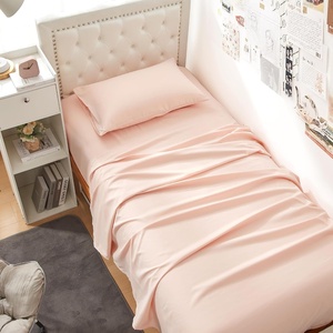 image:imageDorm Haul Comfy College Sheets  Twin XL Bedding Set  Antarctica GrayPale Dogwood