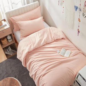 image:imageDorm Haul Cozy College Comforter Set  Twin XL Bedding  Antarctica GrayPale Dogwood