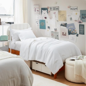 image:imageDorm Haul Cozy College Comforter Set  Twin XL Bedding  Antarctica GrayWhite