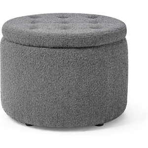 image:imageDormCo 2East  Storage Comfort Seat Ottoman  Dark GrayDark Gray