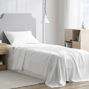 image:imageDormCo Bedside Pocket Twin XL Sheet Set  Supersoft White