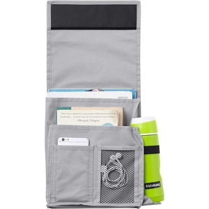 image:imageDormCo Bedside Storage Organizer  TUSK Storage  Gray