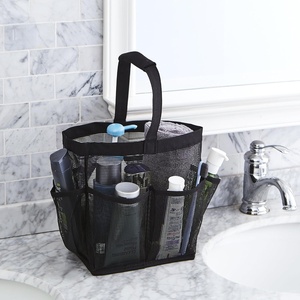 image:imageDormCo Deluxe Mesh Shower Tote  TUSK Storage  Black