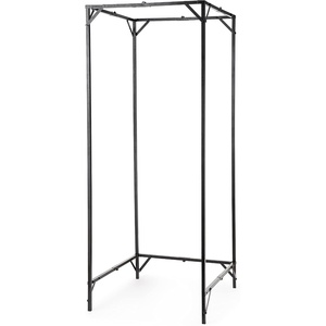 image:imageDormCo Dont Look At Me  The Retractable Portable Changing Room  Black Frame with Black FabricFrame Only