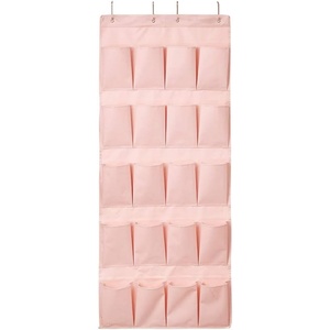 image:imageDormCo Hanging OverTheDoor Shoe Pockets TUSK College Storage Rose Quartz  Essential Dorm Supplies for College Freshmen Necessities