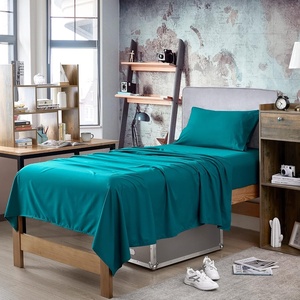 image:imageDormCo Microfiber Twin XL Bedding Sheet Set  Ocean Depths Teal