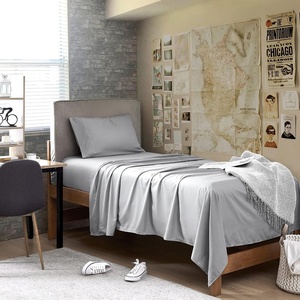 image:imageDormCo Microfiber Twin XL Bedding Sheet Set  Ultimate Gray