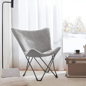 image:imageDormCo Oversized Butterfly Chair  Comfy Cozy Classic GrayClassic Gray